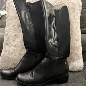 Dana Buchman Black Heeled Boots